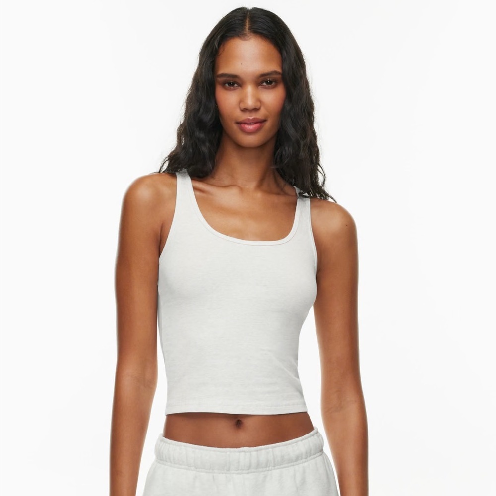 Aritzia TNA Chill Bergman White Tank - XL